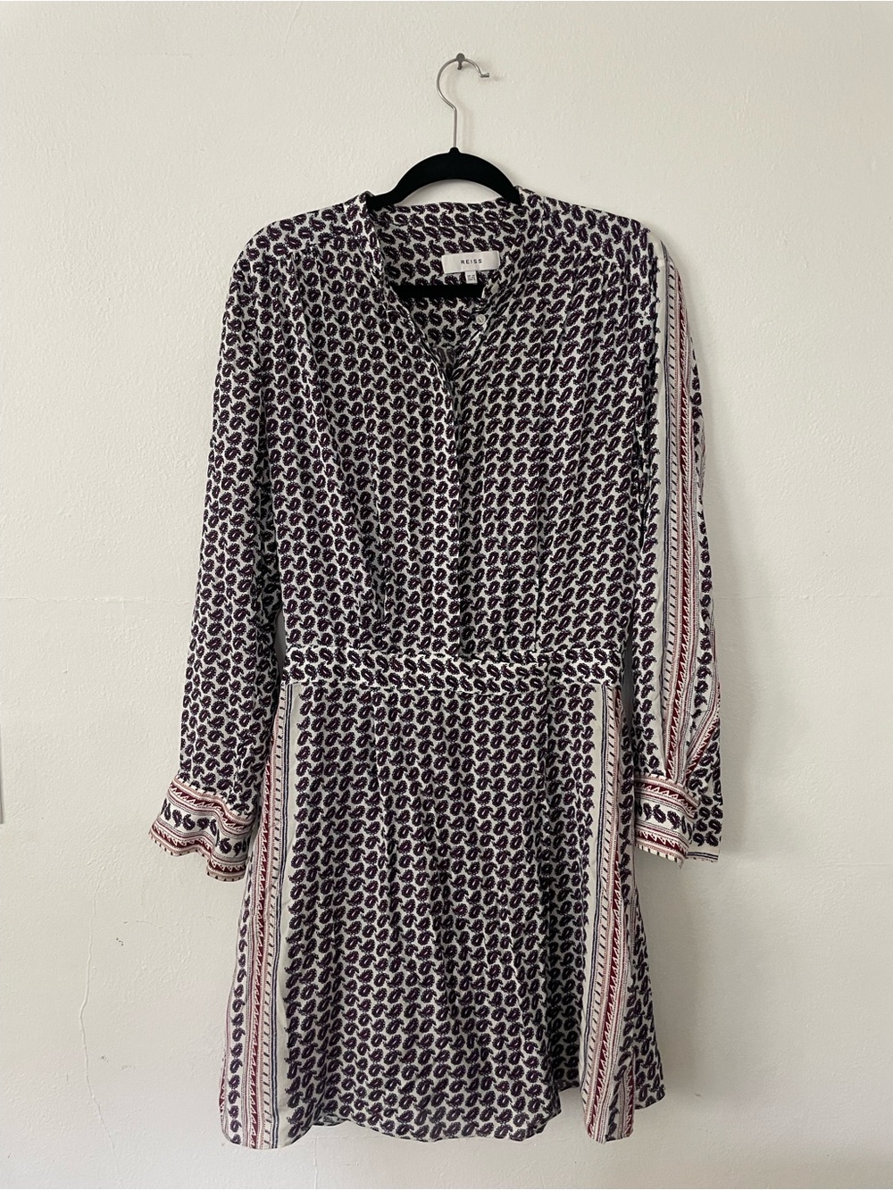 Reiss Printed Shirt Dress